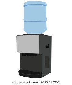 Water cooler and big bottle for office and home.