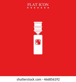 Water cooler icon.