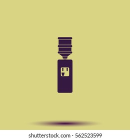 Water cooler icon.