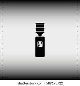 Water cooler icon.
