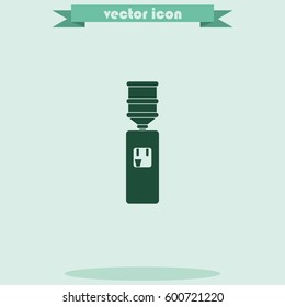Water cooler icon.