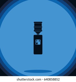 Water cooler icon.