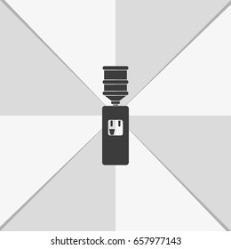 Water cooler icon.