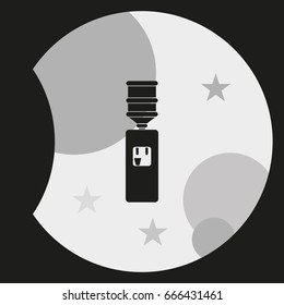 Water cooler icon.