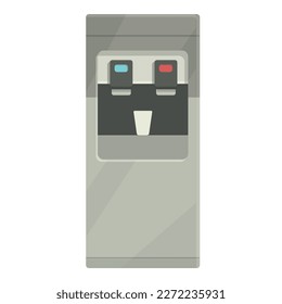 Water cooler icon cartoon vector. Delivery service. Plastic drink