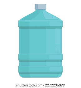 Water cooler icon cartoon vector. Service carry. Door clean
