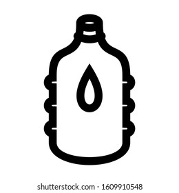water cooler icon isolated sign symbol vector illustration - high quality black style vector icons
