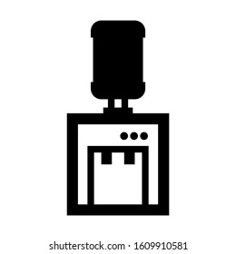 water cooler icon isolated sign symbol vector illustration - high quality black style vector icons
