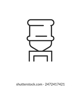 Water cooler icon. Simple water cooler icon for social media, app, and web design. Vector illustration.