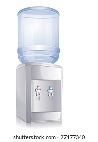 Water Cooler - Vector