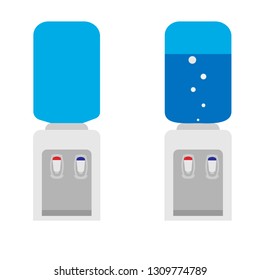 Water cooler vector graphic