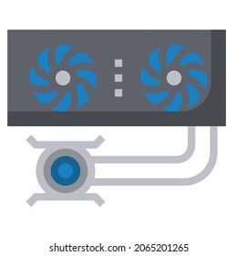 WASSERKÜHLFLACHENSYMBOL VRCTOR .