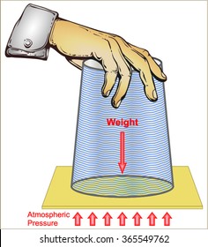 Water cover with cardboard does not flow out