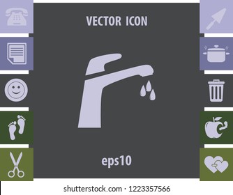 Water crane icon