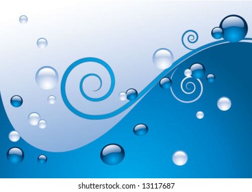 water curl