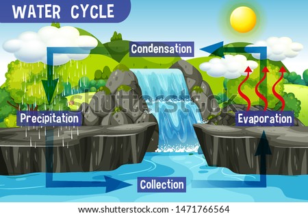 Similar – Durch den Regen Wasser