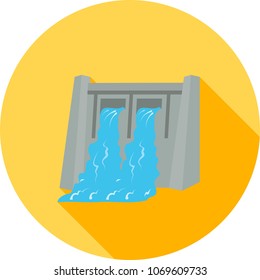 Water Dam Icon