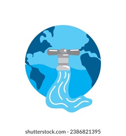 water day world illustration isolated