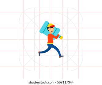 Water Delivery Concept Icon