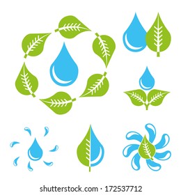 water design over white background vector illustration