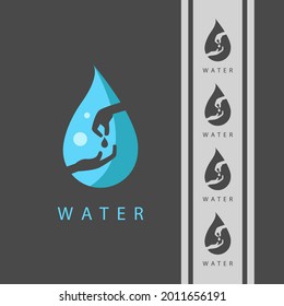 Water Design Vector Logo Elements