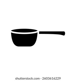 Water Dipper icon, simple flat style, illustration, logo sign symbol pictogram template, for ui or ux isolated on white for mobile app, editable