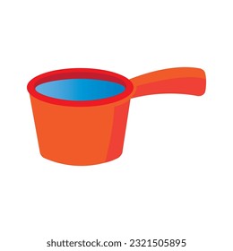 water dipper icon vector design template