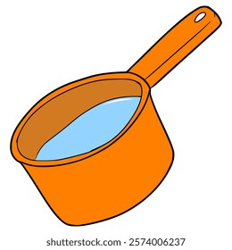 water dipper illustration hand drawn isolated vector