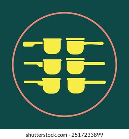 Water dipper trendy icon stylish abstract vector illustration colorful artwork lovely design.eps