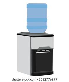 Dispensador de agua con contenedores. Dispensador de agua de oficina,