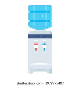 water dispenser Desktop.Vector illustration that is easy to edit.