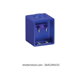 water dispenser icon 3d illustration render