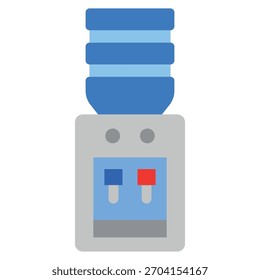 Water Dispenser Icon Template – Clean Appliance Vector