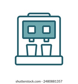 water dispenser icon vector design template simple and clean