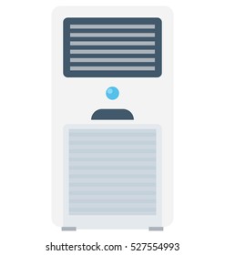 Water Dispenser Vector Icon 