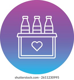 Water Donation vector icon. Can be used for printing, mobile and web applications.