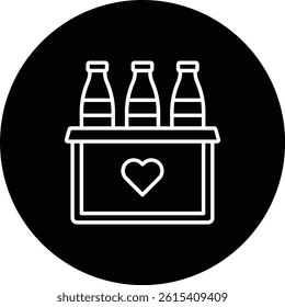 Water Donation vector icon. Can be used for printing, mobile and web applications.