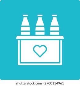 Water Donation vector icon. Can be used for printing, mobile and web applications.