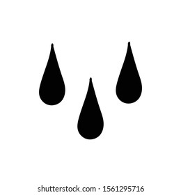 water doodle icon vector logo hand drawing 