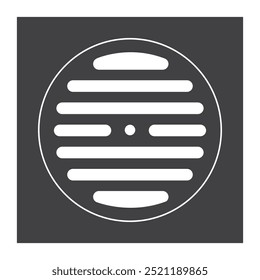 water drainage filter vector illustration design