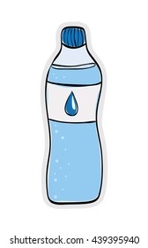 water drink icon. Organic and healthy food design. vector graphi