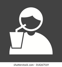 Water, drinking, drink icon vector image. Can also be used for activities. Suitable for use on web apps, mobile apps and print media.