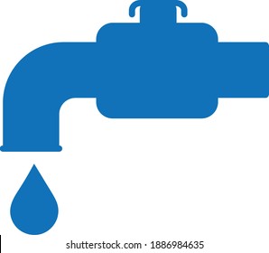 Wassertropfen auf der Wassertafel, einzeln auf weißem Hintergrund, Wasserverschwenderkonzept