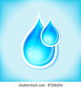 Water drop.