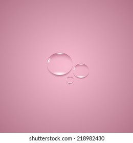 Water drop background. EPS 10 vector file.
