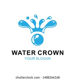Wassertropfen als Vorlage für das Design des Crosslogos