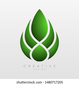 Water drop design  
