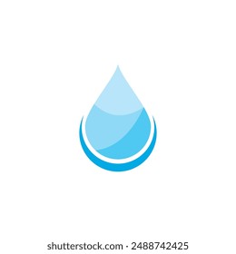 Water drop design illustration vector template