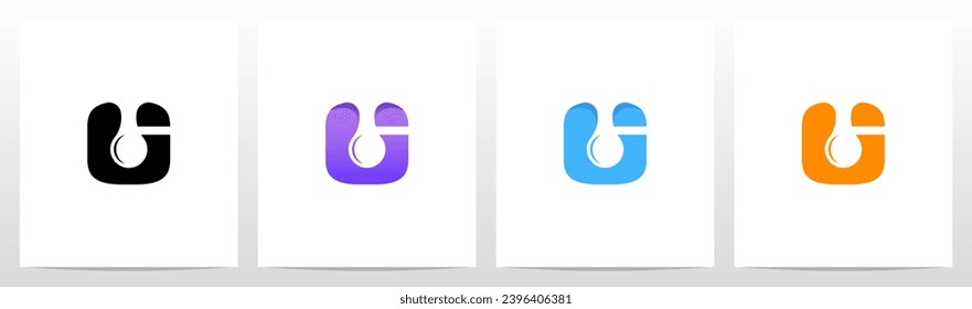Water Drop Drip Melt Letter Logo Design G