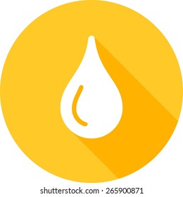 Water, drop, droplet icon vector image. Can also be used for weather, forecast, season, climate, meteorology. Suitable for web apps, mobile apps and print media.